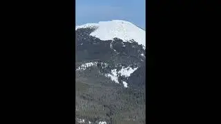 Pioneer Mountains Geology from Maverick Mountain Ski Area