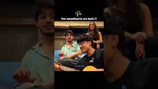 finally ✨🤌🏻 Chaotic four ka Chaotic trioo  🥹 sweetheart cover ananya anuj bharat #trending #ytshorts