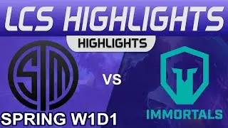 TSM vs IMT Highlights LCS Spring Season 2023 W1D1 Team SoloMid vs Immortals by Onivia