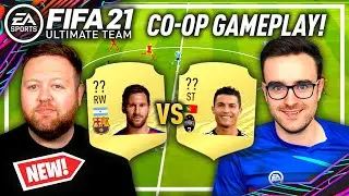 *NEW* CO-OP GAMEPLAY! FIFA 21 ULTIMATE TEAM MESSI vs RONALDO!