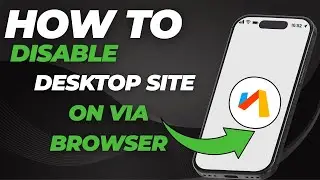 How to Disable Desktop Site on Via Browser (Mobile View Only!)