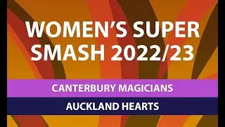 LiveWomen&rsquo;s Super Smash 2022-23 -  3rd Match | AUCK-W  vs CAN-W
