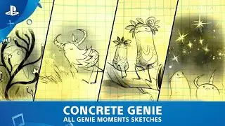 Concrete Genie - Collectibles - All Genie Moment Sketches