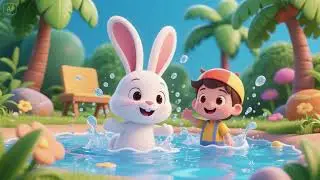 Bunny Splashy Water Song | Nursery Rhymes & Kids Songs