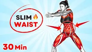 Over 50? ➜SHRINK BELLY FAT Workout 2026 :🔥SMALLER WAIST & FLAT BELLY - 🔥30 Min Standing🔥NO JUMPING🔥
