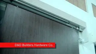 SLIDE back sliding door closer - Operation