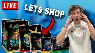 LEGO Midnight Release Shopping | Pokemon Drop