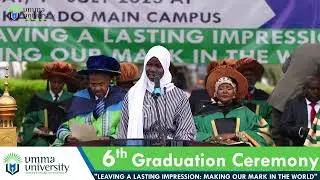 Umma University 6th Graduation Ceremony