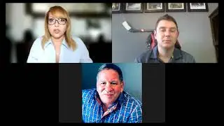 Justin Lang from Sinclair Dental and Angie Drinic and Mark Gaylard from EDMS