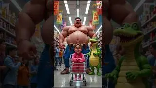 ❤️Evolution of Super Fat Man: Laughed at in Walmart While His Daughter Throws a Tantrum ✅ #cat #cute