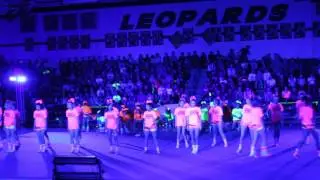 Lovejoy Cheer Blacklight Pep Rally 2016