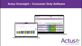 Consumer Duty Software - Actus Oversight