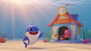 Primer Día de Clases de **Baby Shark** 🦈🏫 | Escuela y Amigos | Baby Song Español para Niños 👶
