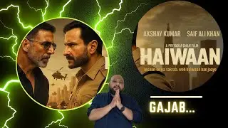 Haiwaan Movie First Look Review | Big Star Cast + Shocking Visuals Explained | Priyadarshan is back