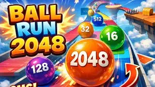 Live Ball Run 2048 Game #live #ballrun2048 #viral #shorts