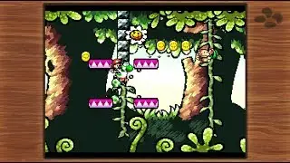 Yoshi's Island SNES Mini - Level Extra 3 More Monkey Madness 100 pts.