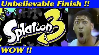 🔴 Splatoon 3 Most Amazing Finish Ever - Splatfest