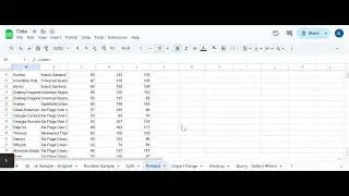 Protect Sheet or Cells - Google Sheets