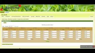 Tea Estate Management System - CheckRoll Module