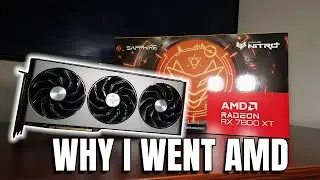 Why I Went AMD And Got The Sapphire Nitro Radeon Rx 7800 XT 16gb GPU