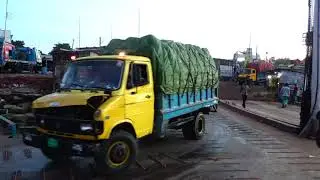 Daulatdia Ferry Ghat Bus Truck Load Unloading || Truck Video || Bus Video