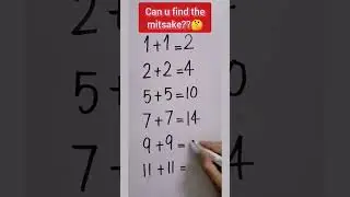 Find the mistake challenge!! #shorts #fyp #foryou #challenge