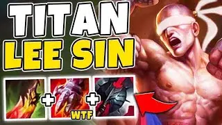 WTF?! THIS LEE SIN BUILD MAKES YOU A RAID BOSS! (LEGIT 1V9 CARRY) - League of Legends
