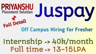 Juspay Hiring for fresher | Juspay Hiring Challenge | Juspay off campus drive 2022