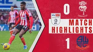 Lincoln City v Bolton Wanderers highlights