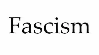 How to Pronounce Fascism