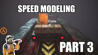 Half-Life 1 Rail Cart speed modeling process - PART 3/4