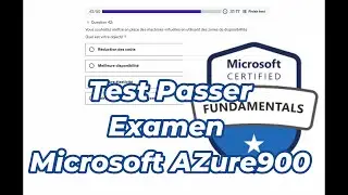 Réussir son Examen Microsoft Azure AZ900 Fondamentaux [Test]