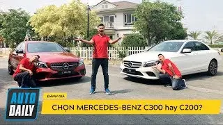 Đánh giá Mercedes-Benz C-Class 2019: Chọn C200 hay C300 AMG? |AUTODAILY.VN|