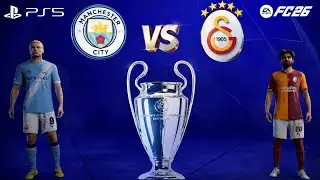FC 26 | Manchester City 🆚 Galatasaray | Şampiyonlar Ligi 8. Hafta | PS5 | T&uuml;rk&ccedil;e Spiker