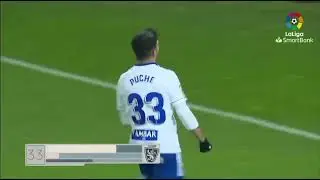 Miguel Puche: Gol Real Zaragoza VS Fuenlabrada CF 2021-22