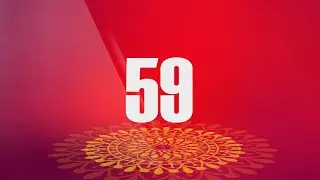Mandala Countdown Celebration, 60 sec countdown
