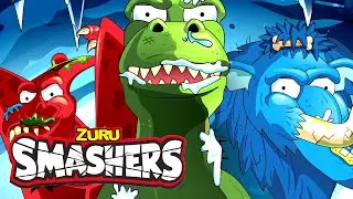 SMASHERS | Dino Ice Age | Series 3 Episode 1 | Cartoons for Kids! | ZURU