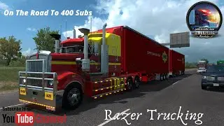 Linfox - Kenworth T908 - Double Road Train - American Truck Simulator