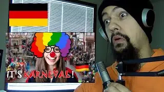 American Reacts To KARNEVAL IN GERMANY