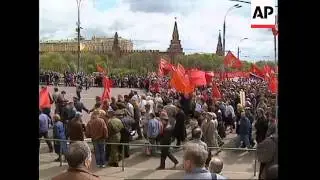 RUSSIA: MAY DAY DEMONSTRATIONS