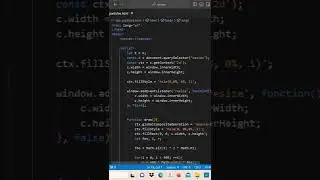 create star particles animation with html5 css canvas tutorial #shorts #viral #canvas