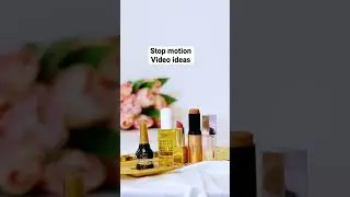 Stop motion video ideas for beauty products. #stopmotionanimation #stopmotion #stopmotionbuild