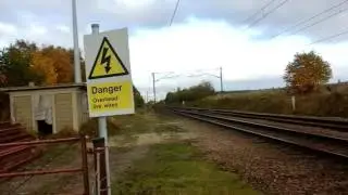Trains out side Ashwell & Morden
