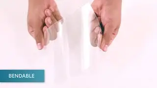 PET Plexiglass is Thin, Flexible & Shatterproof