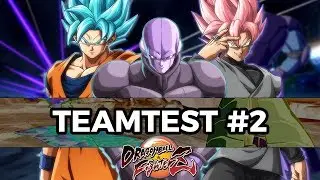 DB FighterZ Team Test #2 - DB Super Team