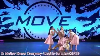 Top 10 Lyrical Group Dances!