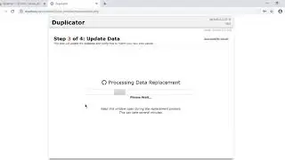How to install the theme with the Duplicator plugin