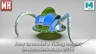 Как смоделировать шлем викинга в Maya 2018
