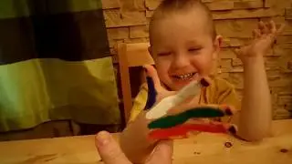 Finger Family Collection   Learn colours Учим цвета с красками в 2,8 на английском Песни для детей