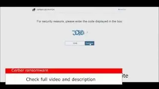 Cerber ransomware decoded